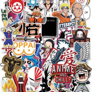 Anime Pack of 40 Random Stickers - ComicSense