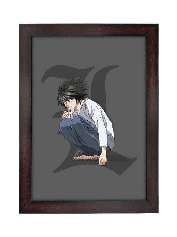 L_brown_comicsense Anime L Lawliet Poster - ComicSense