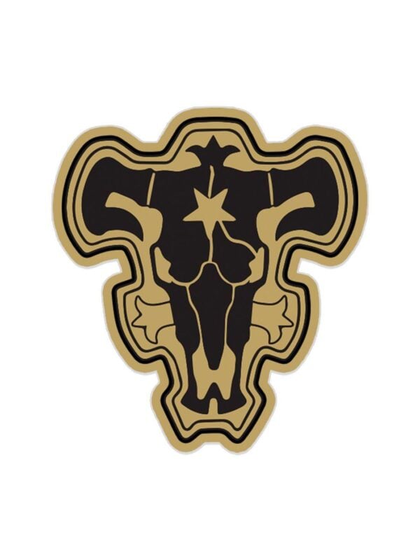 Anime Black Bulls Sticker - ComicSense