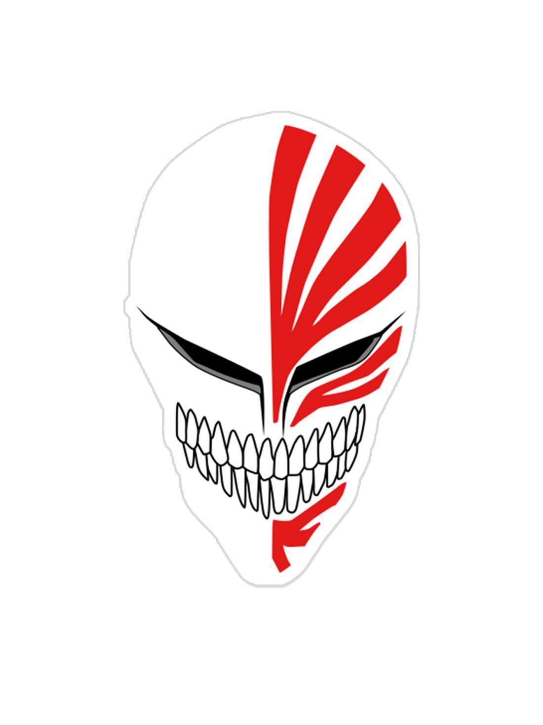 Ichigo Hollow Mask Sticker Anime Stickers by ComicSense