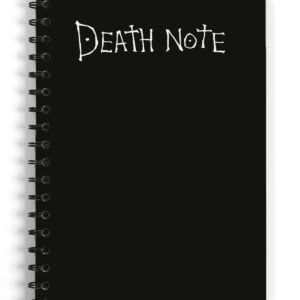 Death Note Spiral Sketchbook (Blank Pages) Anime Notebooks by ComicSense