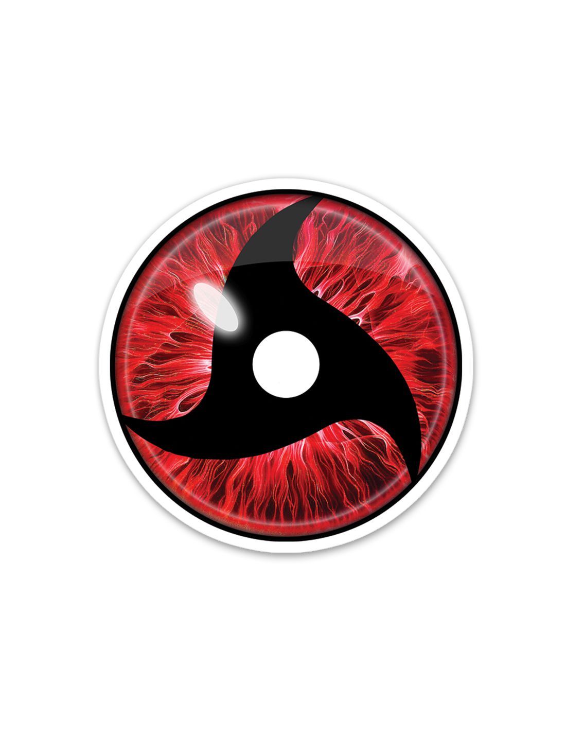 Anime Itachi's Mangekyou Sharingan Sticker - ComicSense
