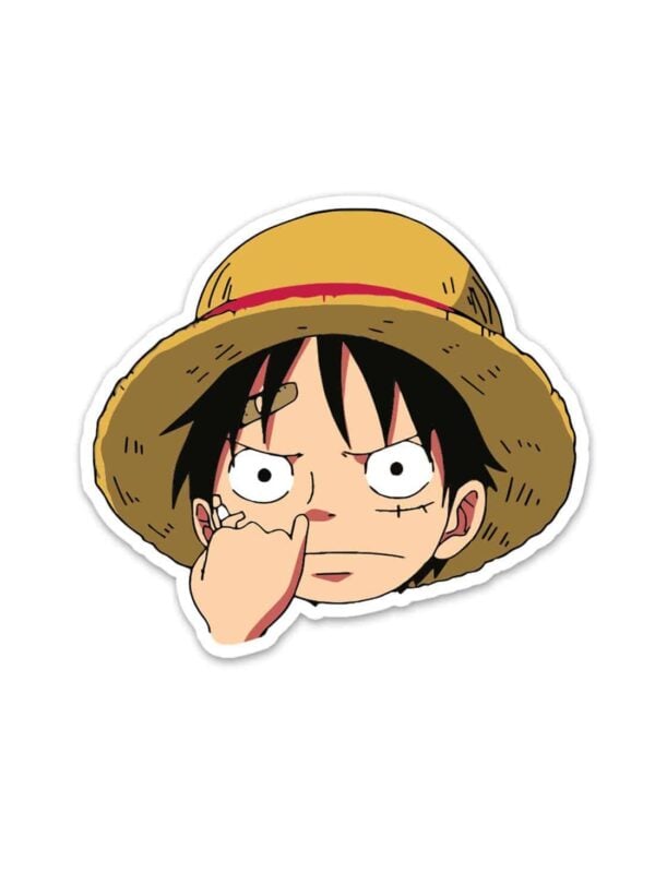 Anime Kid Luffy Sticker - ComicSense