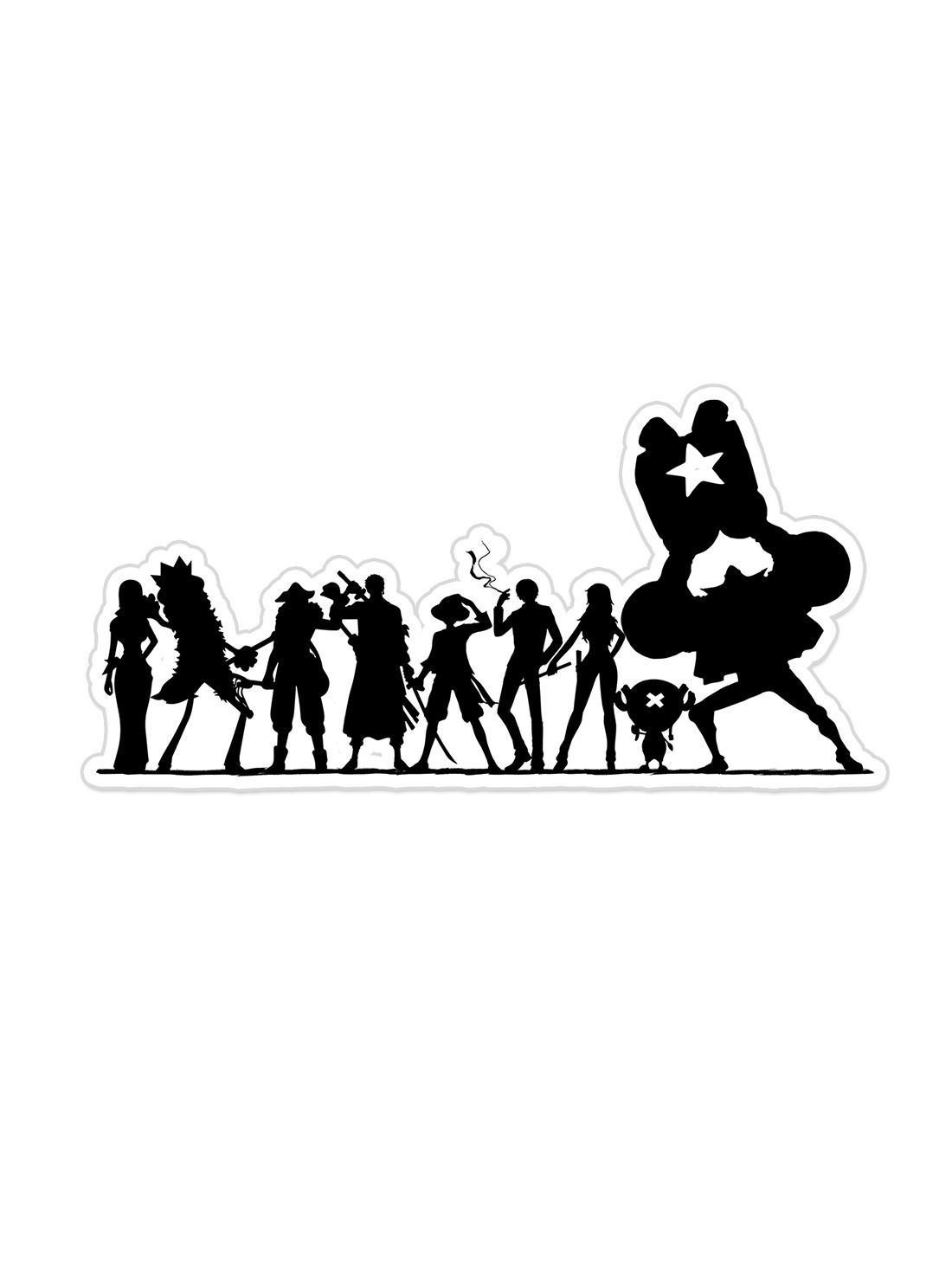 Anime Nakama Sticker - ComicSense