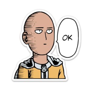 Anime OK Sticker - ComicSense