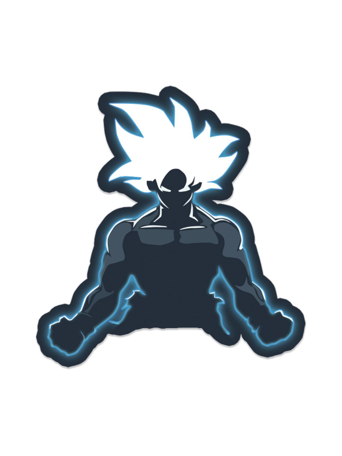 Anime Perfect Ultra Instinct Sticker - ComicSense