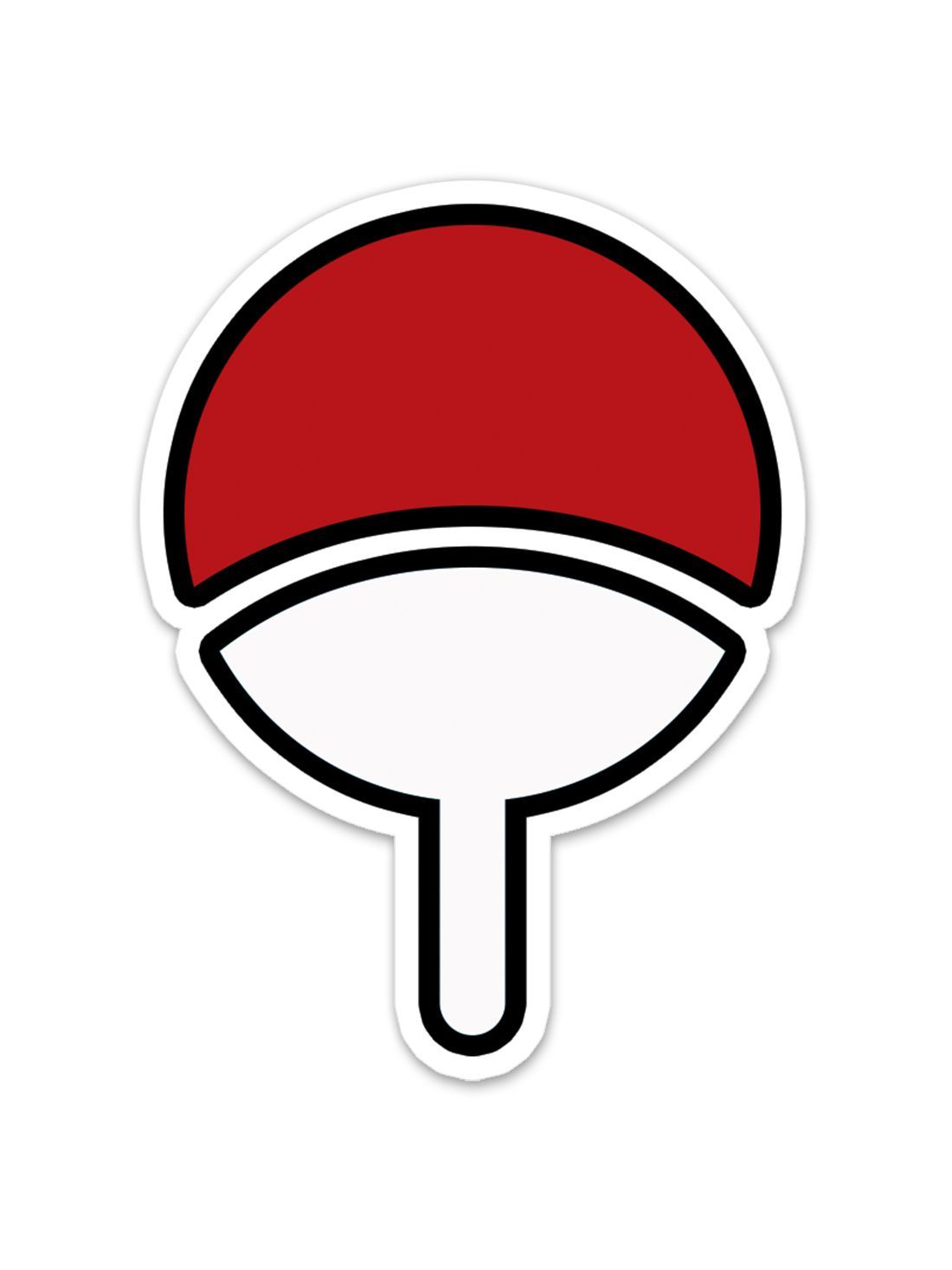 Anime Uchiha's Crest Sticker - ComicSense