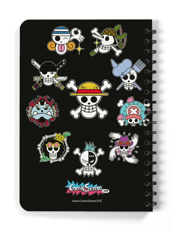 wantedposter_a5_back_new_comicsense Wanted Pirates Spiral Sketchbook