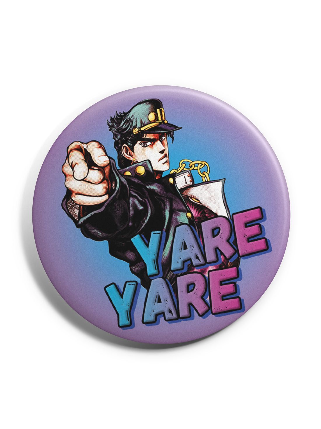 Anime Yare Yare Badge - ComicSense