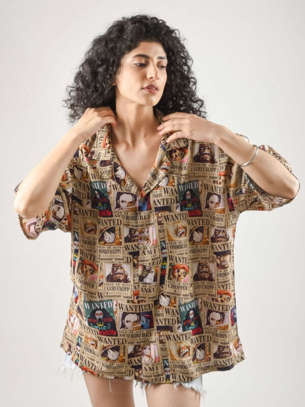 onepiece_wantedpirates_shirt_listing3_hitanshi_comicsense_tapestry Wanted Pirates Hawaiian Shirt (Oversize Kimono Fit)