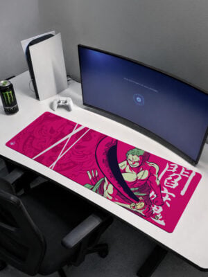 zoro_deskmat_lisitng1_comicsense Pirate Hunter Deskmat