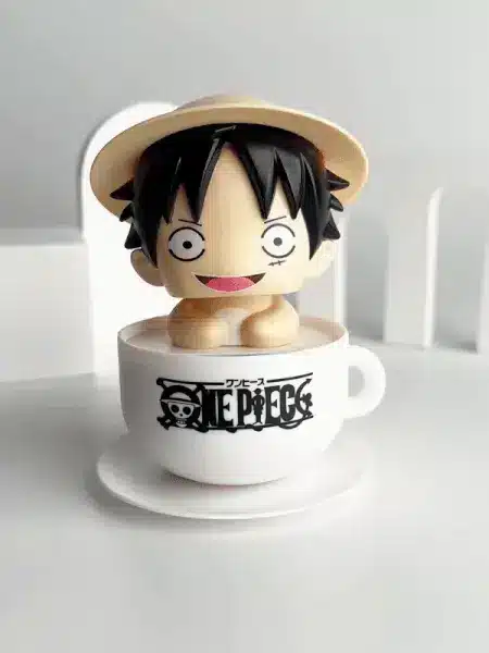 Pirate in Cup Solar Bobblehead