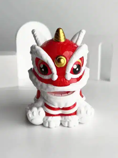 5 Flok Lion Solar Bobblehead