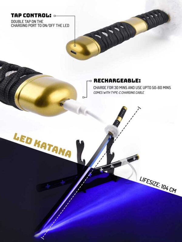 Surgeon of Death LED Katana: Kikoku