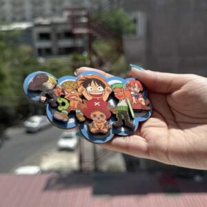 strawhat fridge magnet comicsense