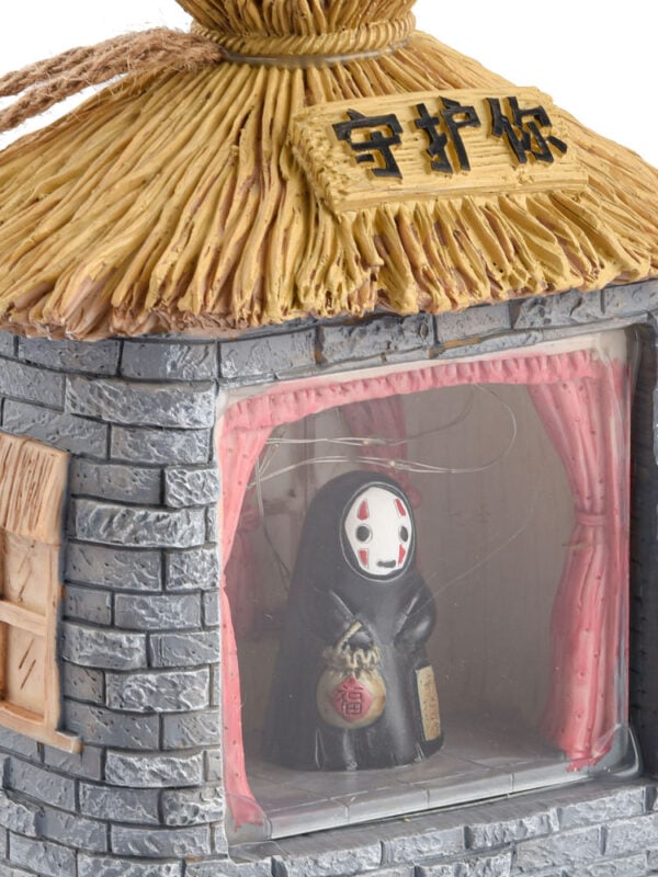 no_face_home_lamp_grey_listing (5)_comicsense Lonely Spirit Hut Lamp