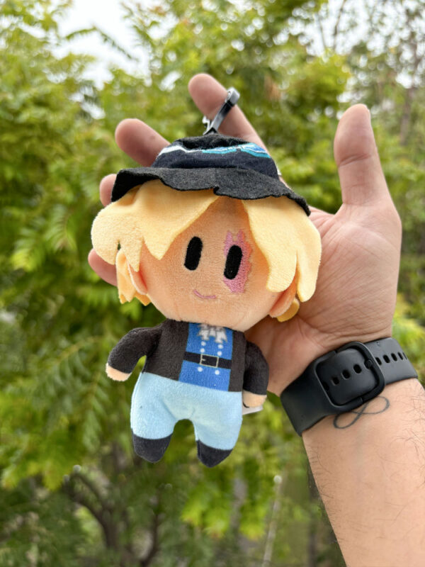 sabo_bagcharm_plushie_listing5 14x9x7_comicsense Emperor of Flames Bag Charm