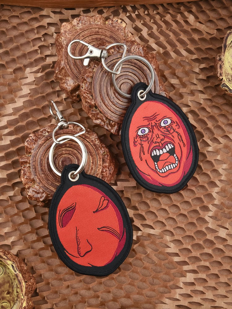 Crimson Beherit Woven Keychain – Comicsense