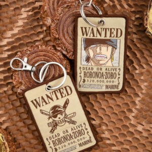 roronoazoro_woven_keychains_listing1_comicsense Overtime Woven Keychain