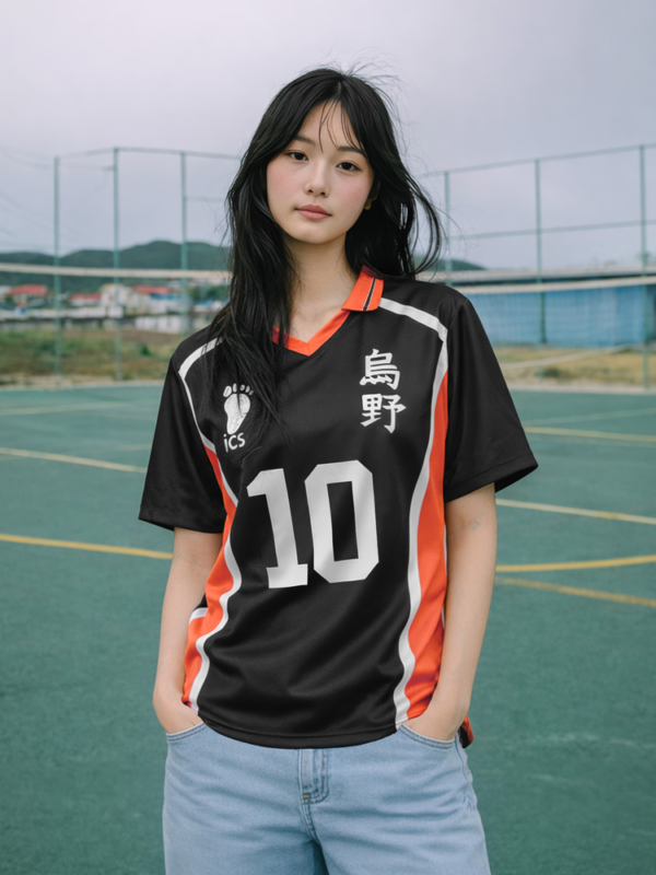 Karasuno jersey 10 regular 1bbb_comicsense Orange vs Brain (COMBO)