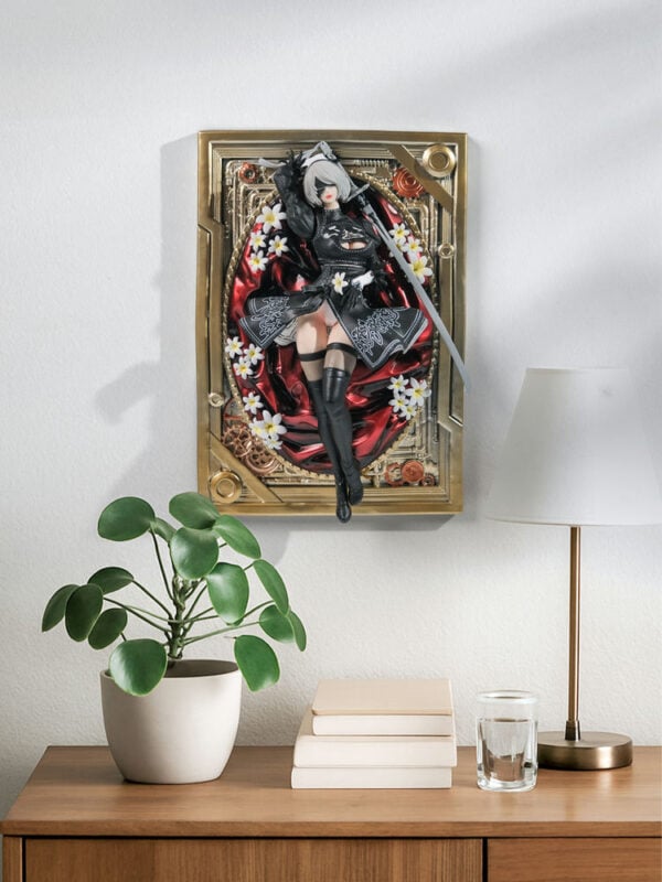 2bblack_waifu_3d_frame_listing_wall_comicsense 2B Ver. Kuro 3D Waifu Frame