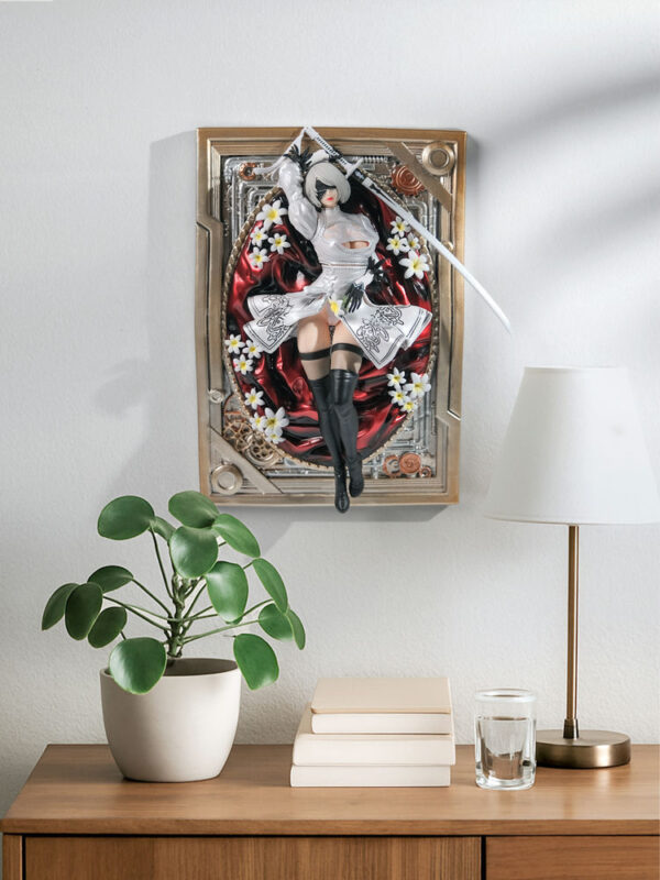 2B Ver. Shiro 3D Waifu Frame