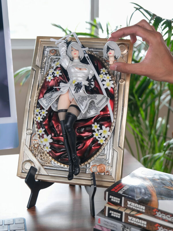 2B Ver. Shiro 3D Waifu Frame