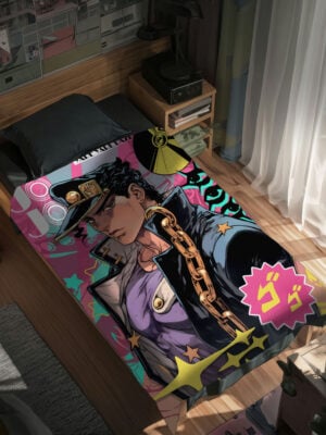 star_platinum_tapestry_comicsense Star Platinum Bed Sheet