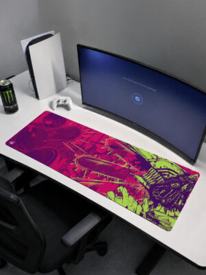 Chainsaw_Graffiti_Deskmat_Listing1_comicsense Chainsaw Graffiti Deskmat