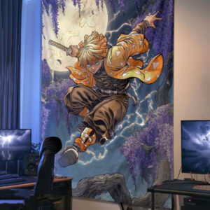 Thunder Warrior tapestry 1 (1)_comicsense_tapestry