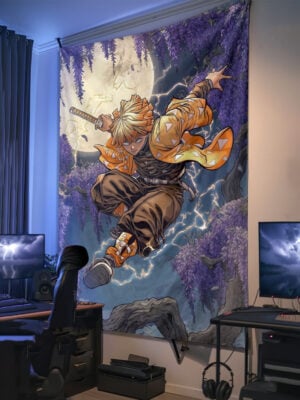Thunder Warrior Tapestry