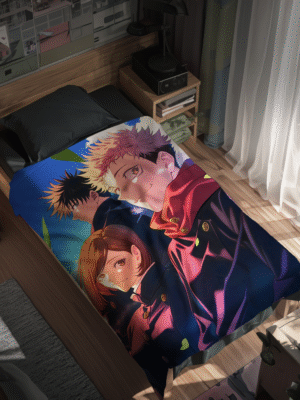 listing 5_comicsense Jujutsu Gen Bed Sheet