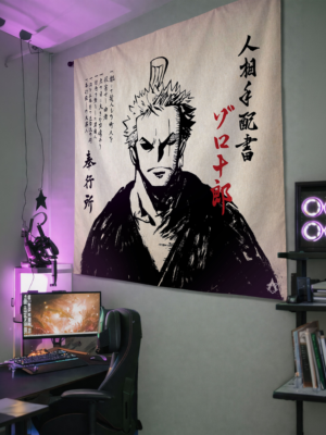 Wanted Swordsman Tapestry