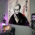 Wanted Swordsman Tapestry