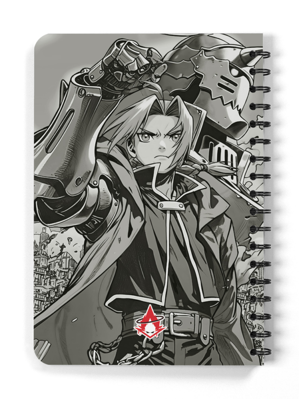fma_sketchbook_back_comicsense Alchemist Brothers Sketchbook