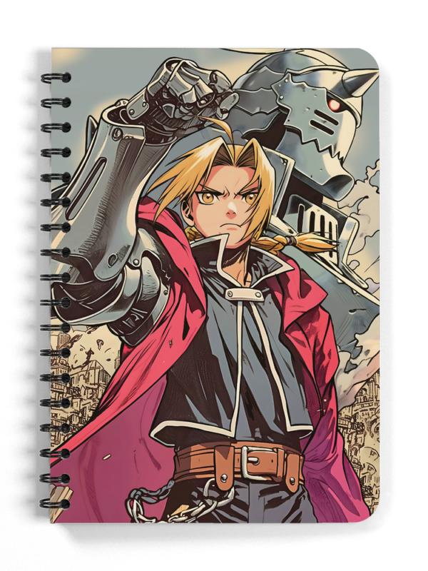 fma_sketchbook_front_comicsense Alchemist Brothers Sketchbook