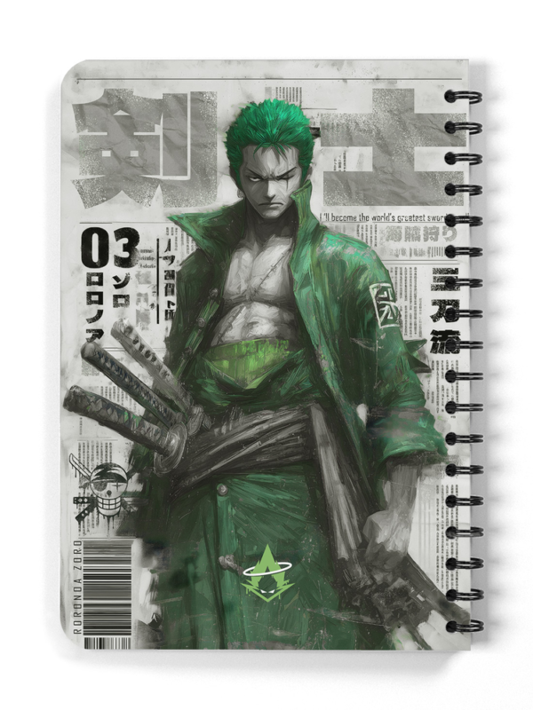 santoryu_warrior_sketchbook_back_comicsense Santoryu Warrior Sketchbook
