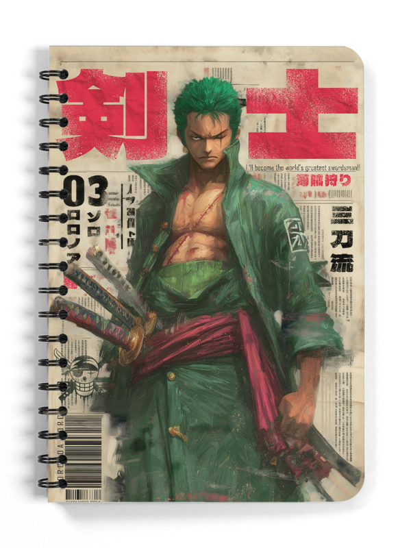 santoryu_warrior_sketchbook_front_comicsense Santoryu Warrior Sketchbook