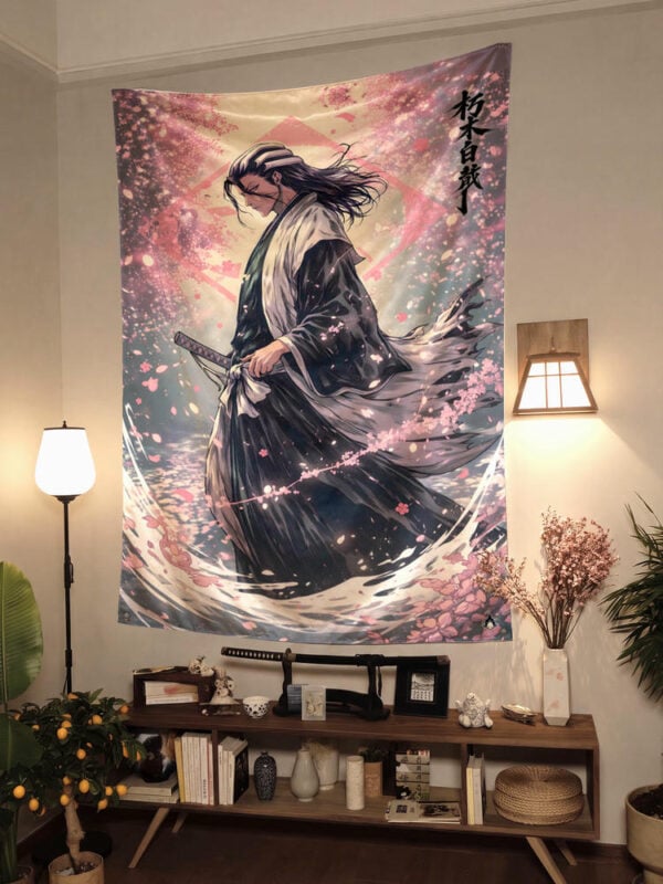 Byakuya tapestry listing (1)_comicsense Senbonzakura Tapestry