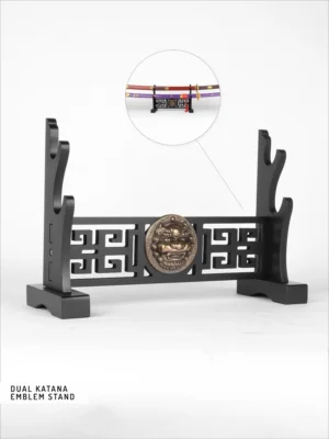 Dual Katana Emblem Stand