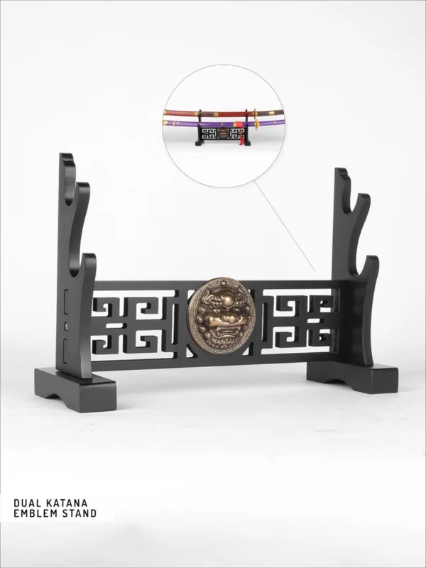 Dual Katana Emblem Stand_comicsense Dual Katana Emblem Stand