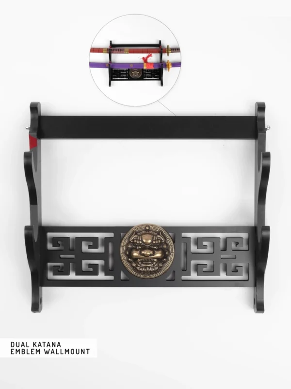 Dual katana Emblem wallmount_comicsense Dual Katana Emblem Wallmount