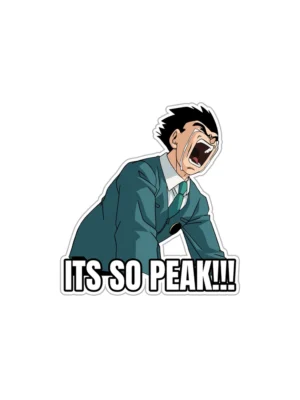 ITS SO PEAK!!!_listing_comicsense Peak Sticker