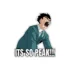 ITS SO PEAK!!!_listing_comicsense Peak Sticker