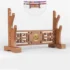 Wooden Dual Katana Stand