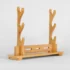 Wooden Tripple Katana Stand
