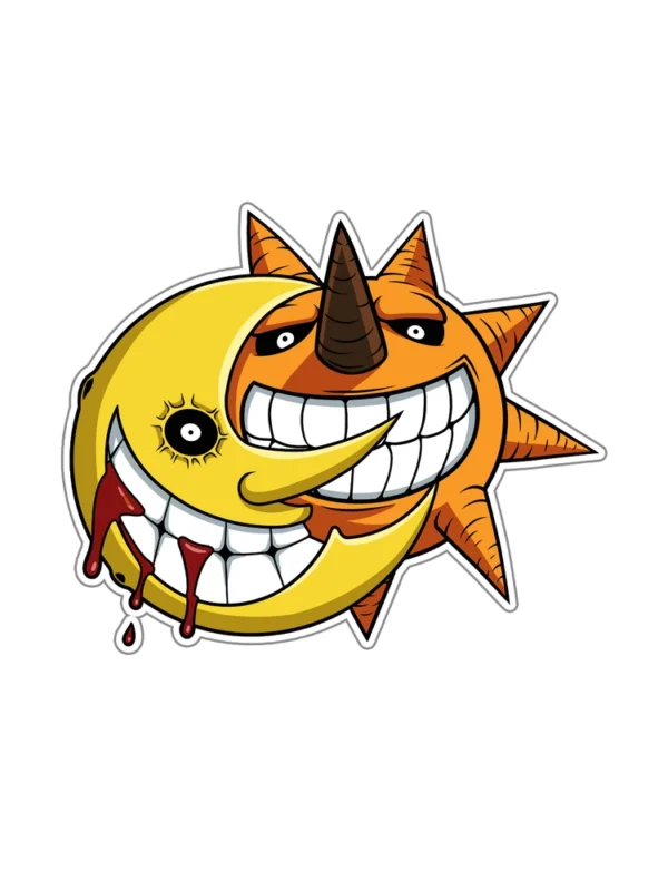 sun and moon_listing_comicsense Sun And Moon Sticker