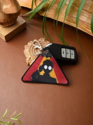 Dandadan Okarun Keychain Listing (1).jpg_comicsense Dandadan Okarun Woven Keychain
