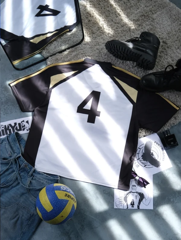 Fukurodani-4 Jersey (Boxy Fit)