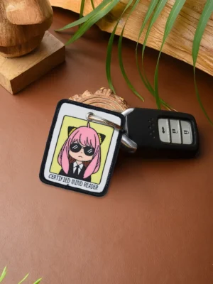 Secret Telepath Woven Keychain
